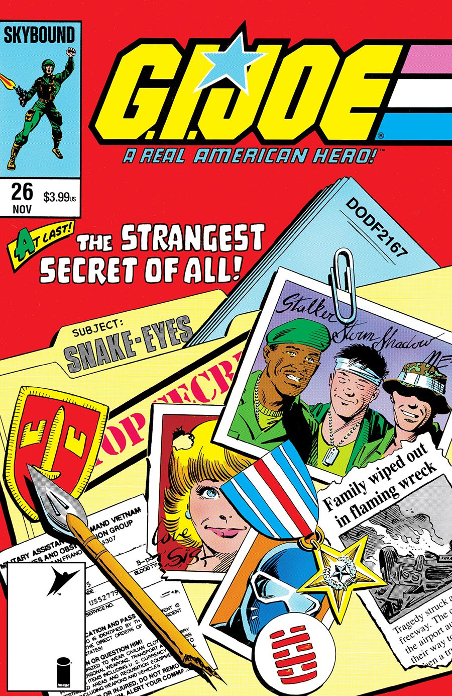GI Joe A Real American Hero #26 Hama Files Edition Cover A Regular Mike Zeck & Bob Wiacek Cover