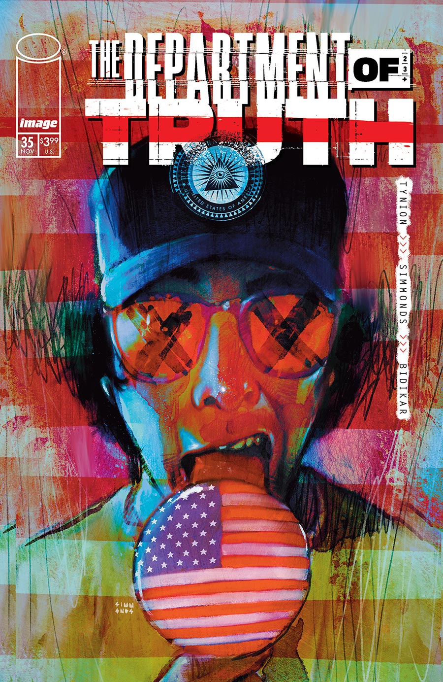 Department Of Truth #35 Cover A Regular Martin Simmonds Cover