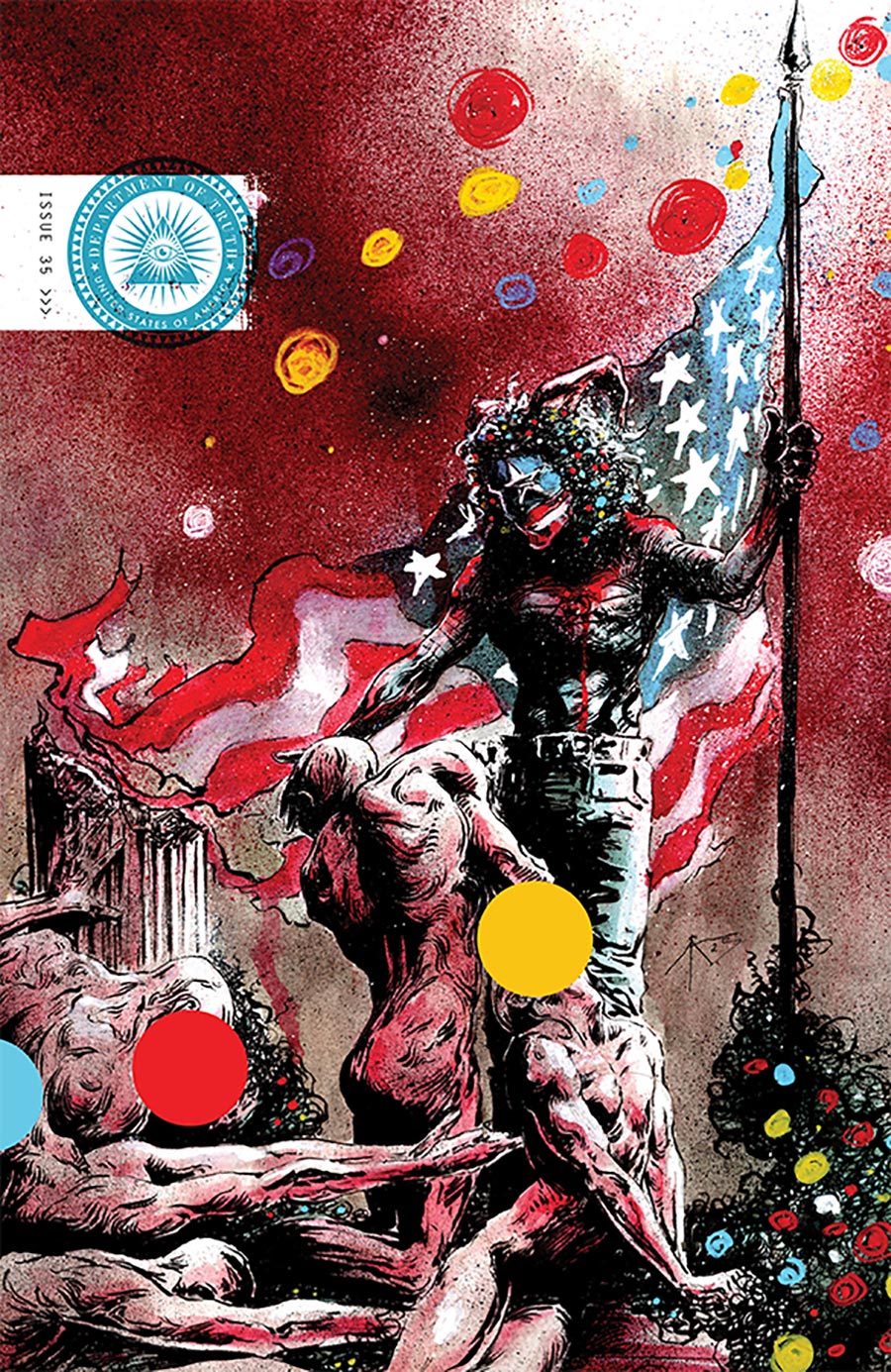 Department Of Truth #35 Cover B Incentive Caleb Ady Variant Cover