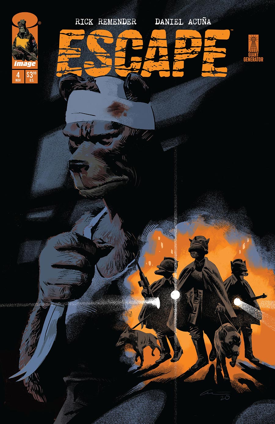 Escape #4 Cover A Regular Daniel Acuna Cover