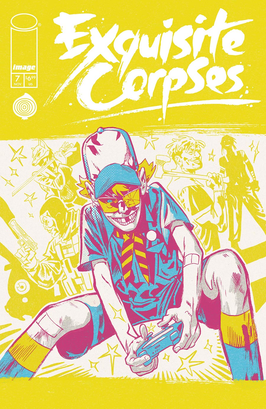 Exquisite Corpses #7 Cover C Variant Michael Walsh Polybagged Cover With Collectible Card With Polybag