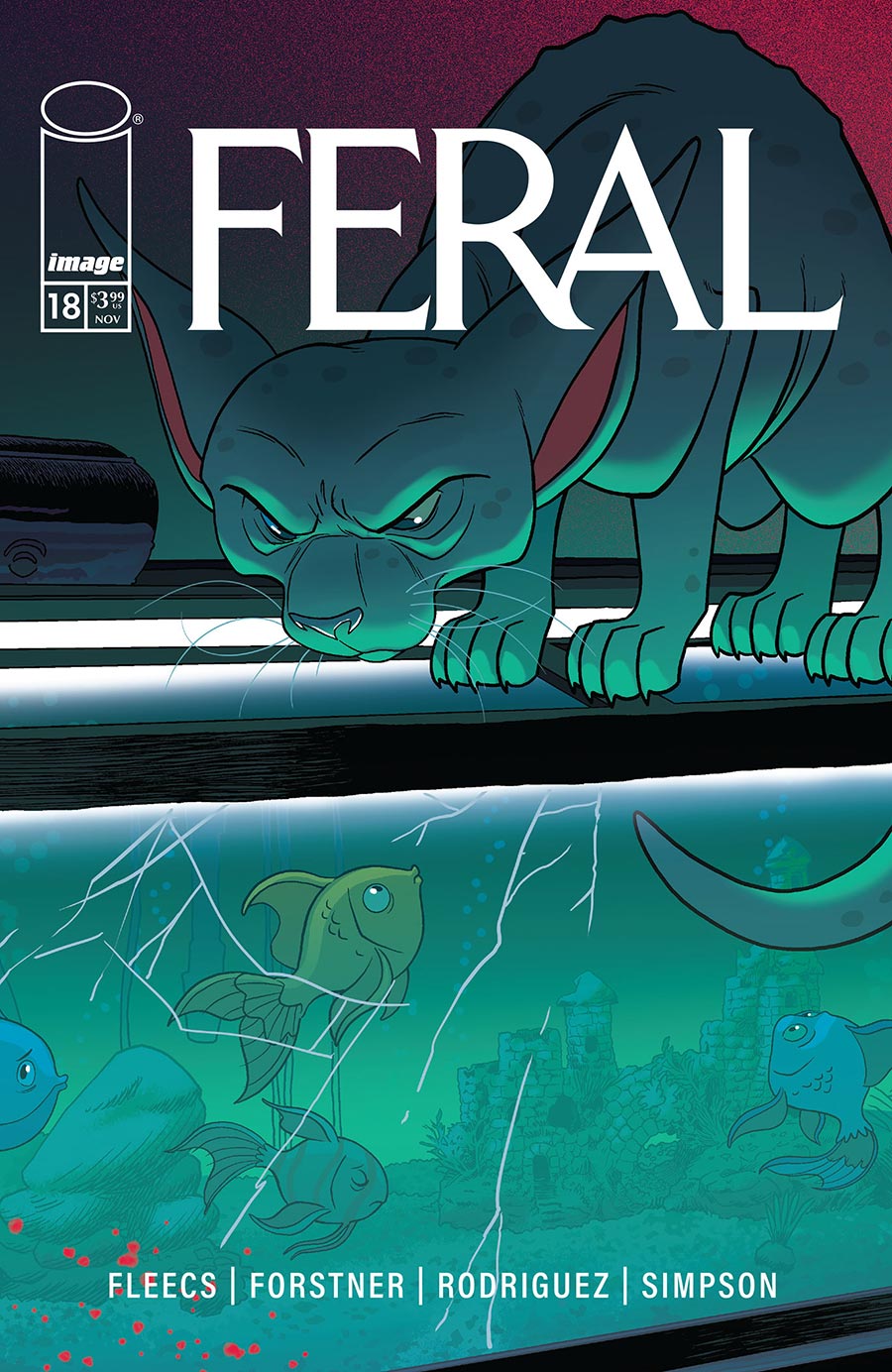 Feral #18 Cover A Regular Tony Fleecs & Trish Forstner Cover