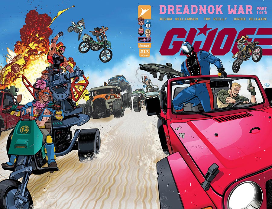 GI Joe Vol 10 #13 Cover A Regular Tom Reilly Wraparound Cover
