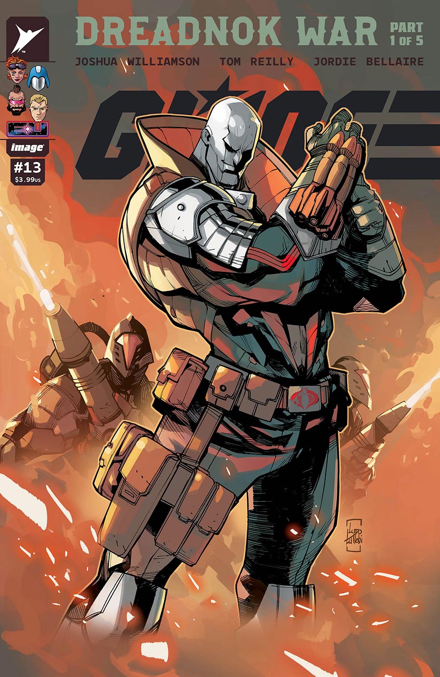 GI Joe Vol 10 #13 Cover F Incentive Ludo Lullabi Foil Variant Cover