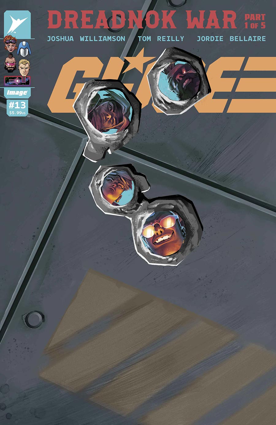 GI Joe Vol 10 #13 Cover H Variant Eric Canete Die-Cut Cover