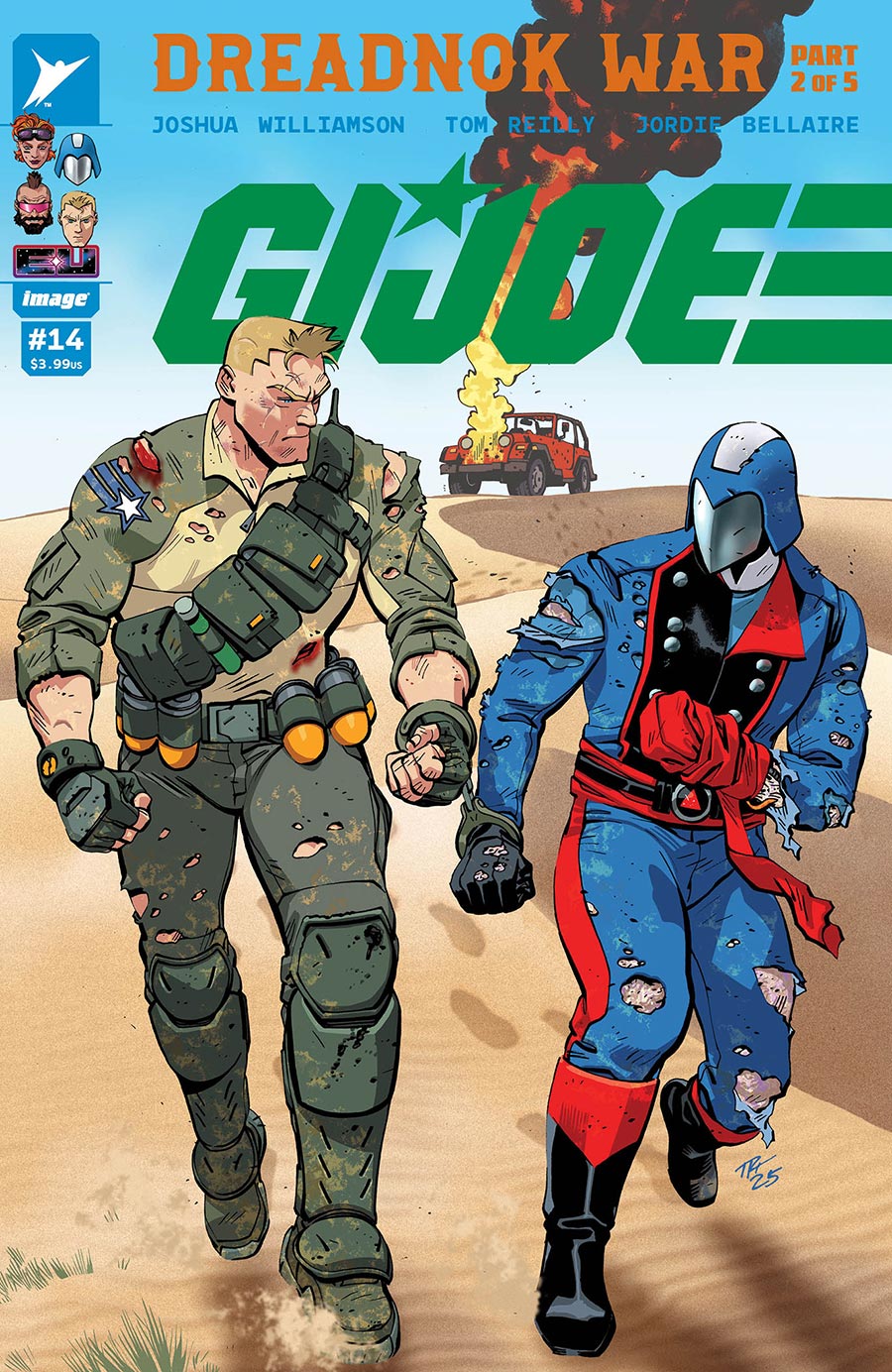 GI Joe Vol 10 #14 Cover A Regular Tom Reilly Cover