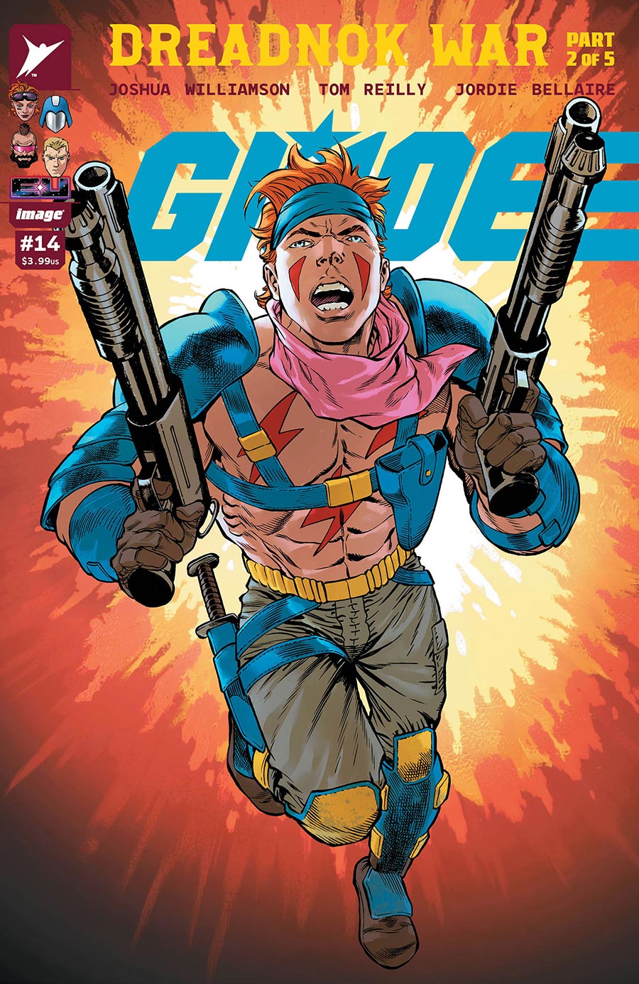 GI Joe Vol 10 #14 Cover D Incentive Jesus Merino & Adriano Lucas Variant Cover