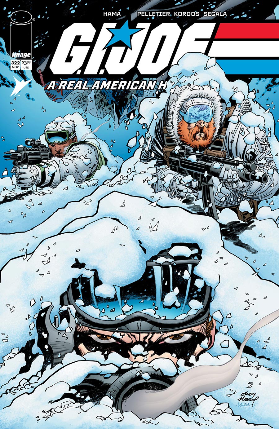 GI Joe A Real American Hero #322 Cover A Regular Andy Kubert & Laura Martin Cover
