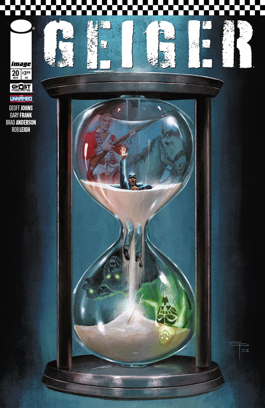 Geiger Vol 2 #20 Cover B Variant German Peralta Cover