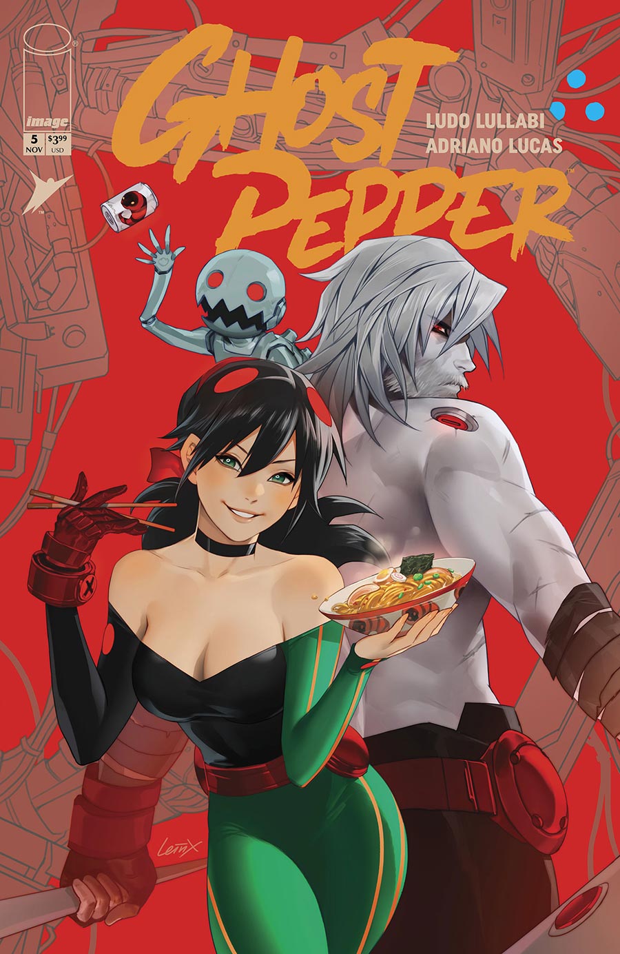Ghost Pepper #5 Cover D Incentive Lesley Leirix Li Variant Cover