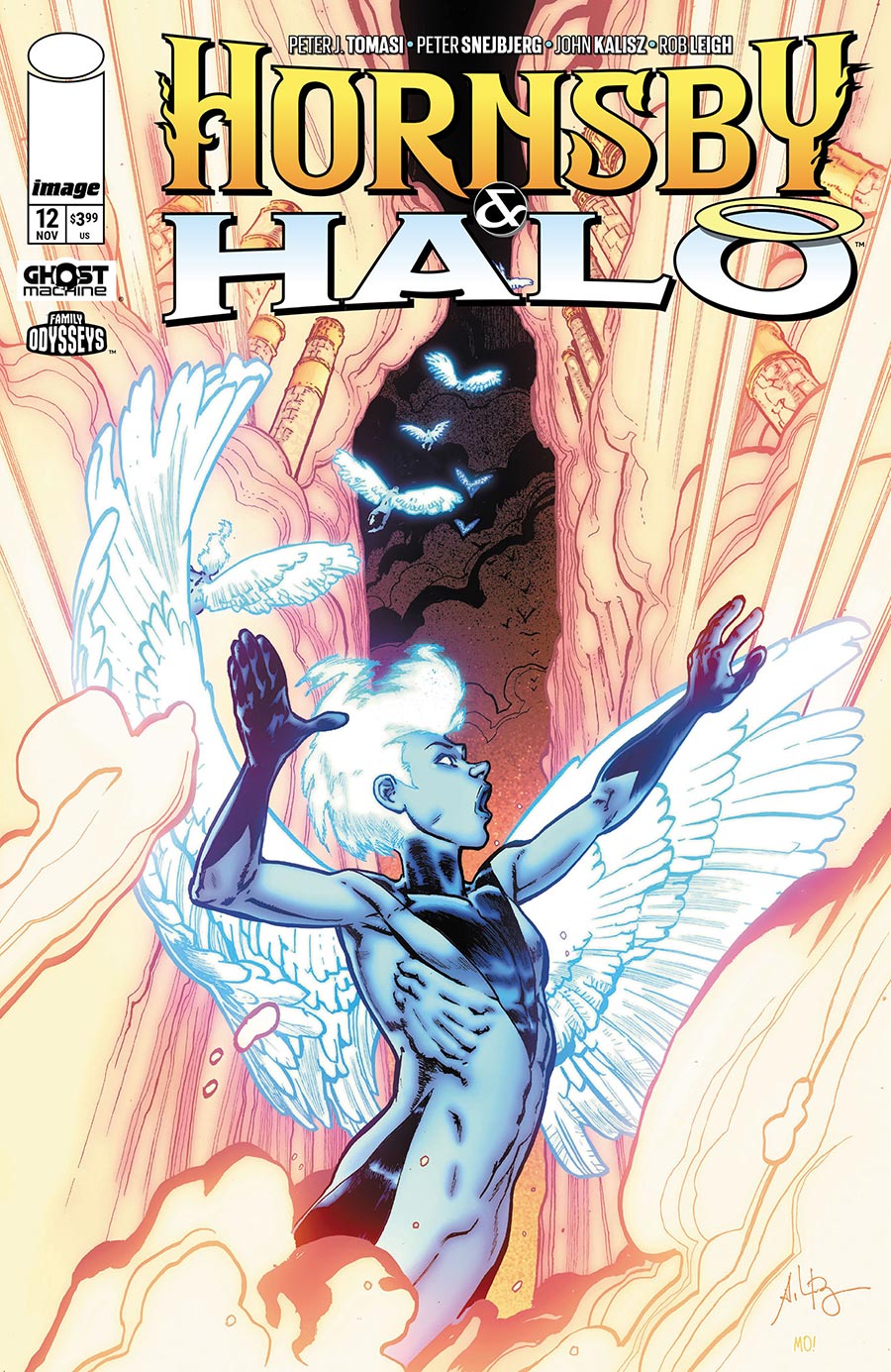 Hornsby & Halo #12 Cover B Variant Andrei Bressan & Morry Hollowell Cover