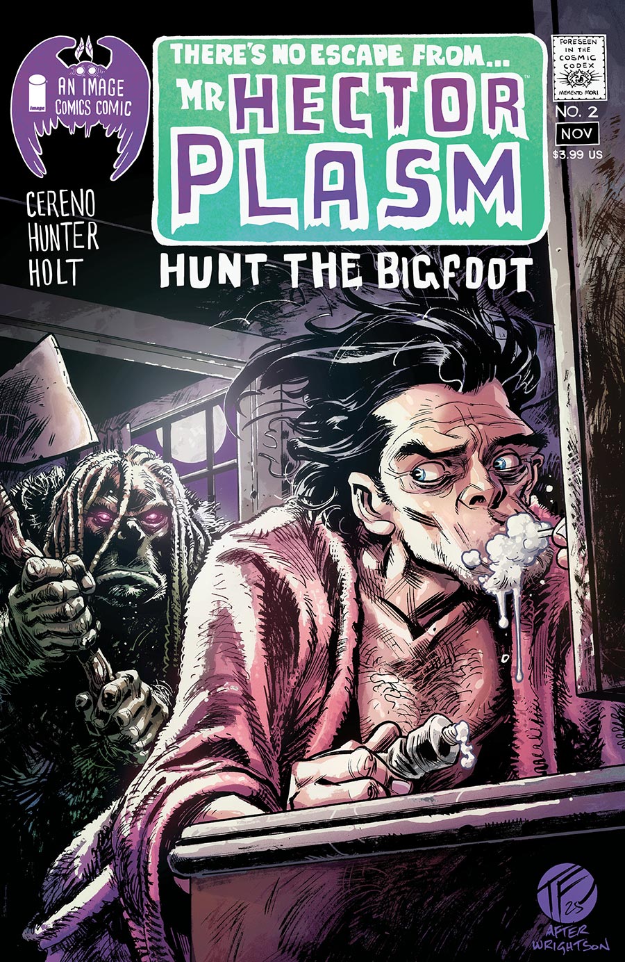 Hector Plasm Hunt The Bigfoot #2 Cover D Incentive Tom Fowler & Olli Hihnala Variant Cover