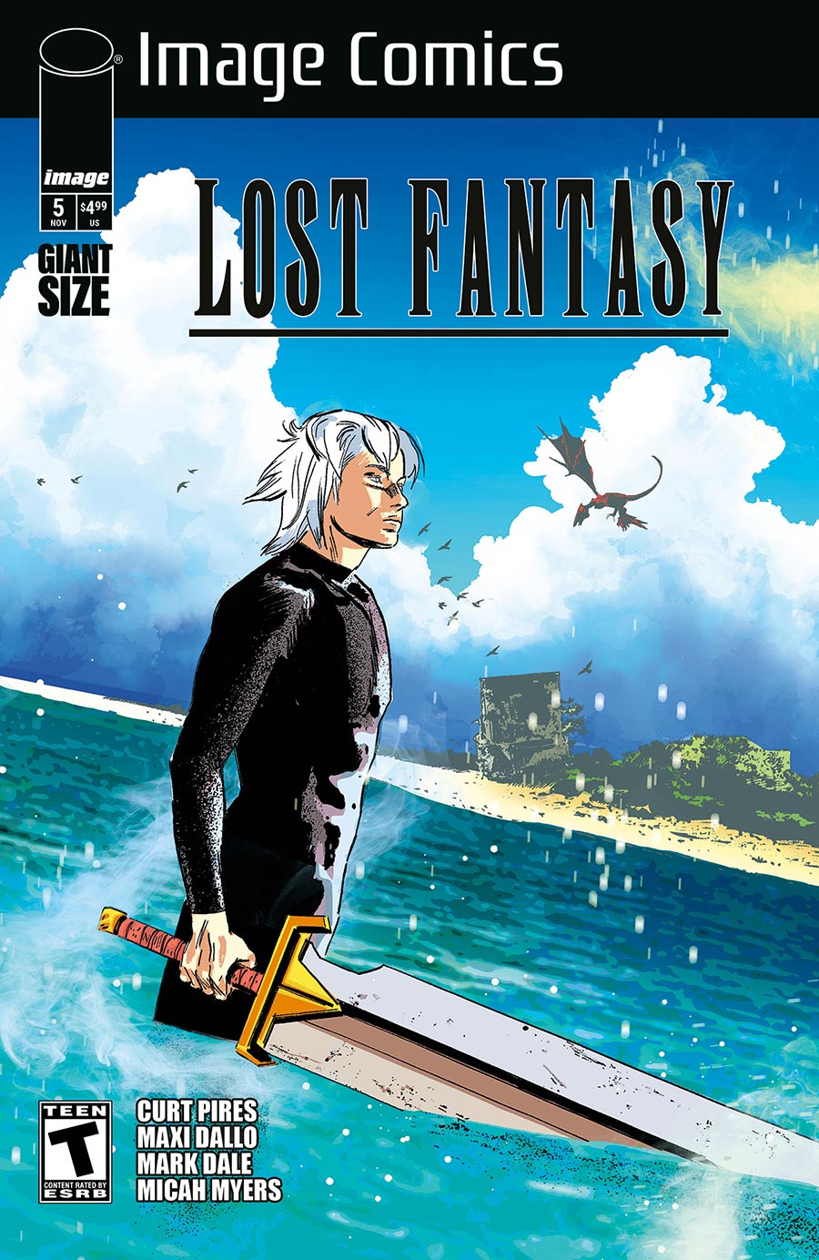 Lost Fantasy #5 Cover B Variant Alex Diotto Cover