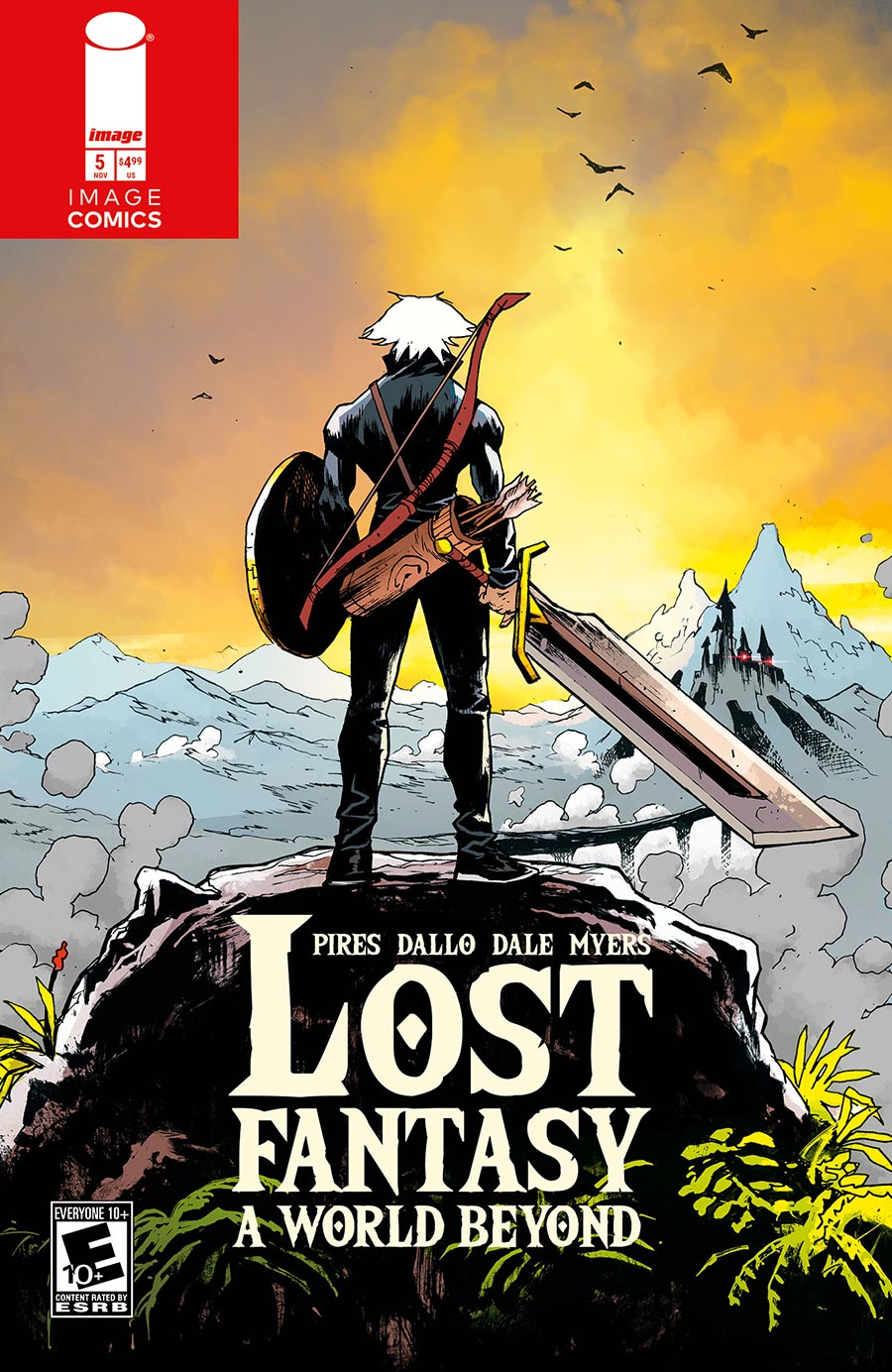 Lost Fantasy #5 Cover C Variant Maxi Dallo Mountain Cover