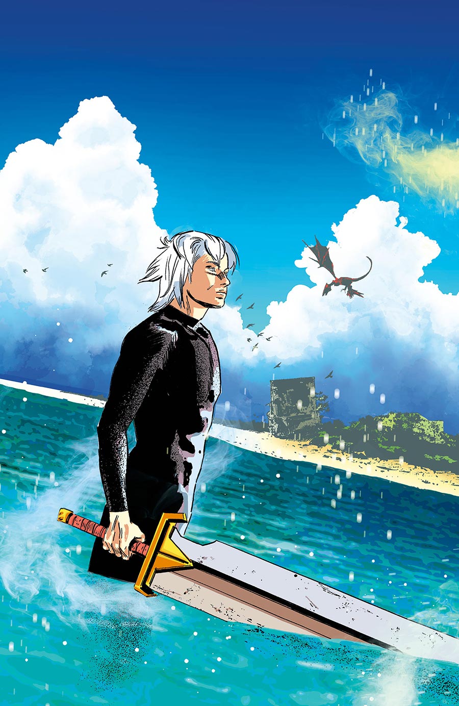 Lost Fantasy #5 Cover E Incentive Alex Diotto Virgin Cover