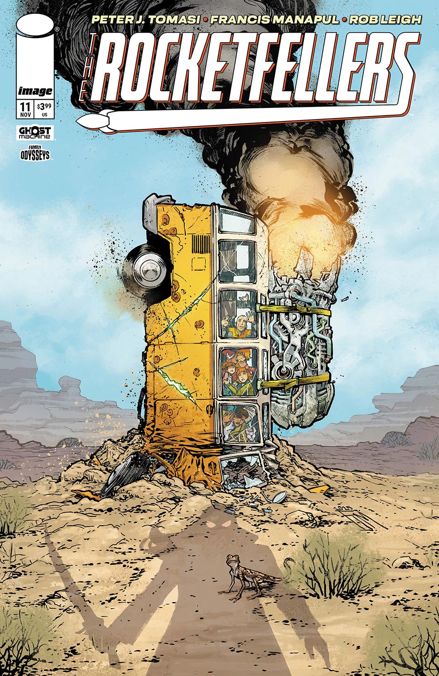 Rocketfellers #11 Cover A Regular Francis Manapul Cover