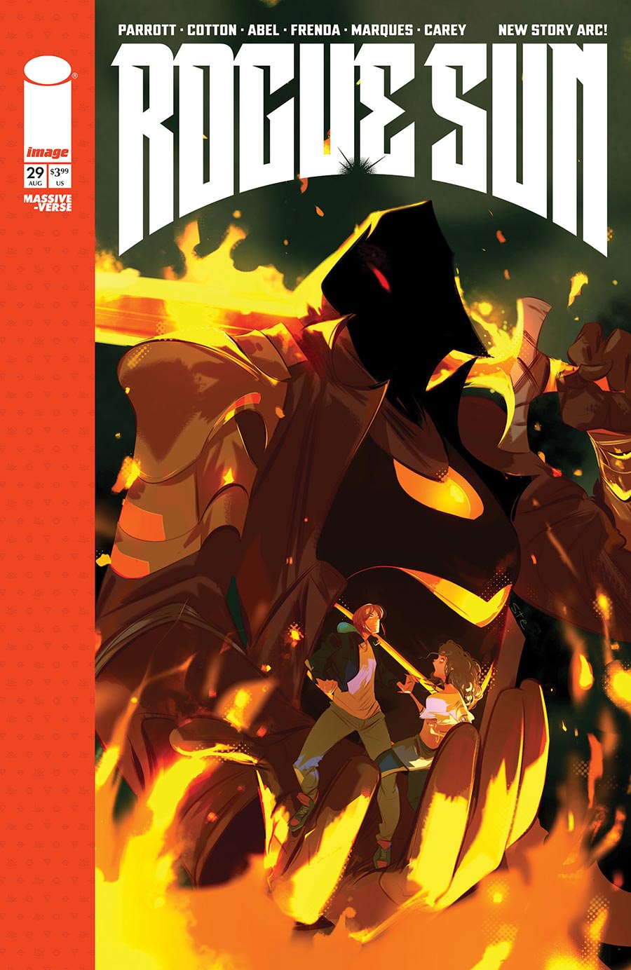 Rogue Sun #31 Cover A Regular Stefano Simeone Cover