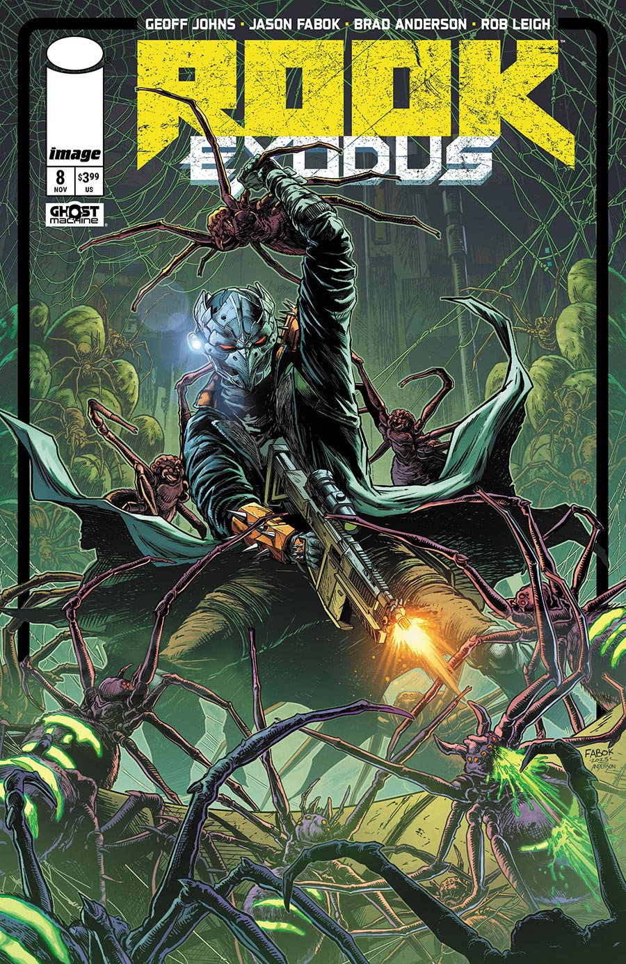 Rook Exodus #8 Cover A Regular Jason Fabok & Brad Anderson Cover