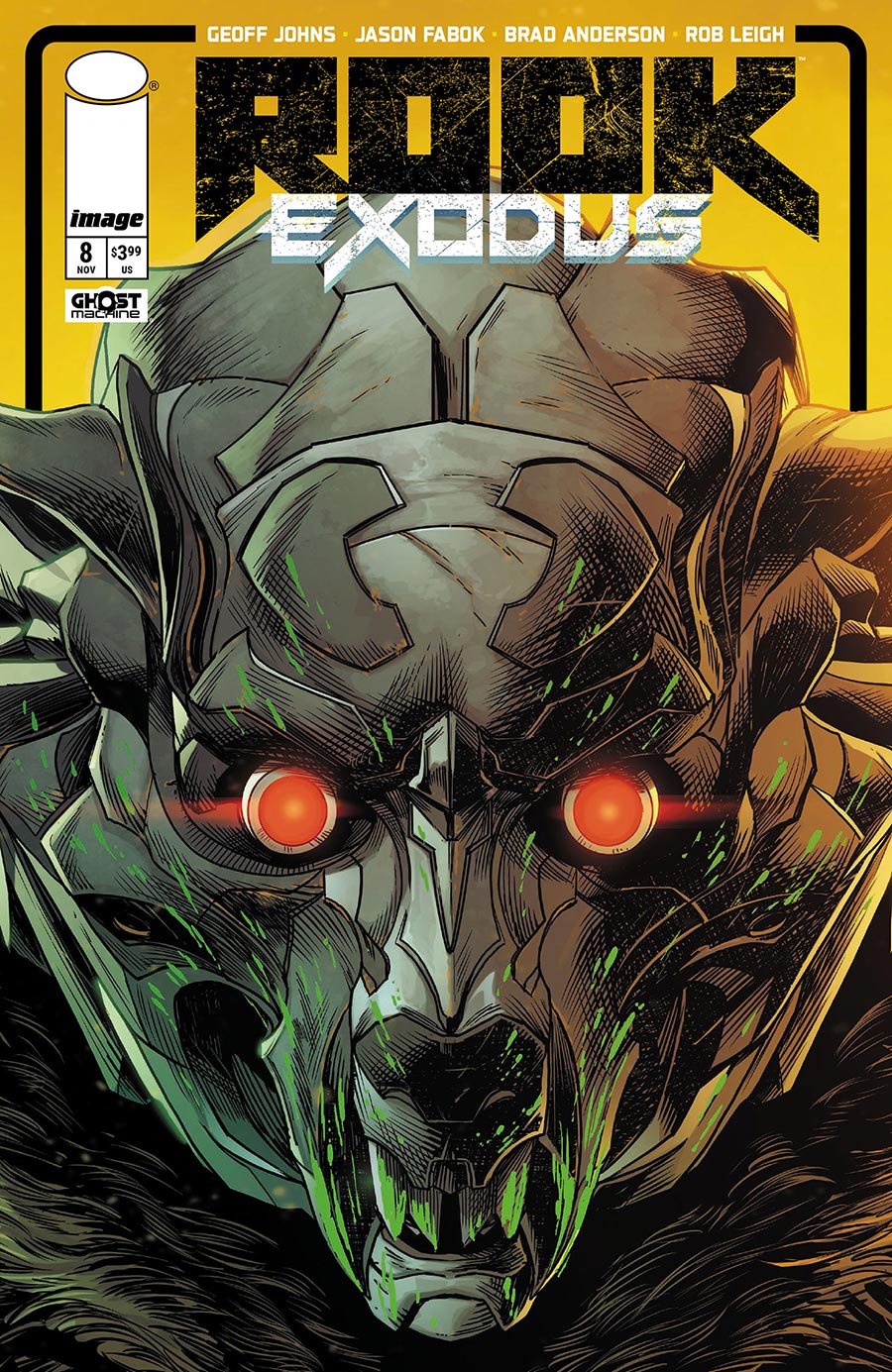 Rook Exodus #8 Cover B Variant Jason Fabok & Brad Anderson Sheep Cover