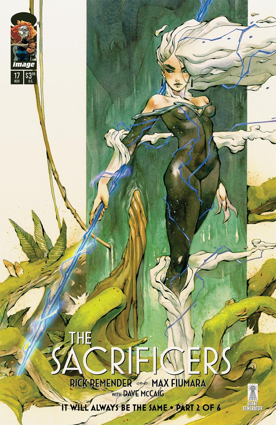 Sacrificers #17 Cover B Incentive Chuma Hill Variant Cover