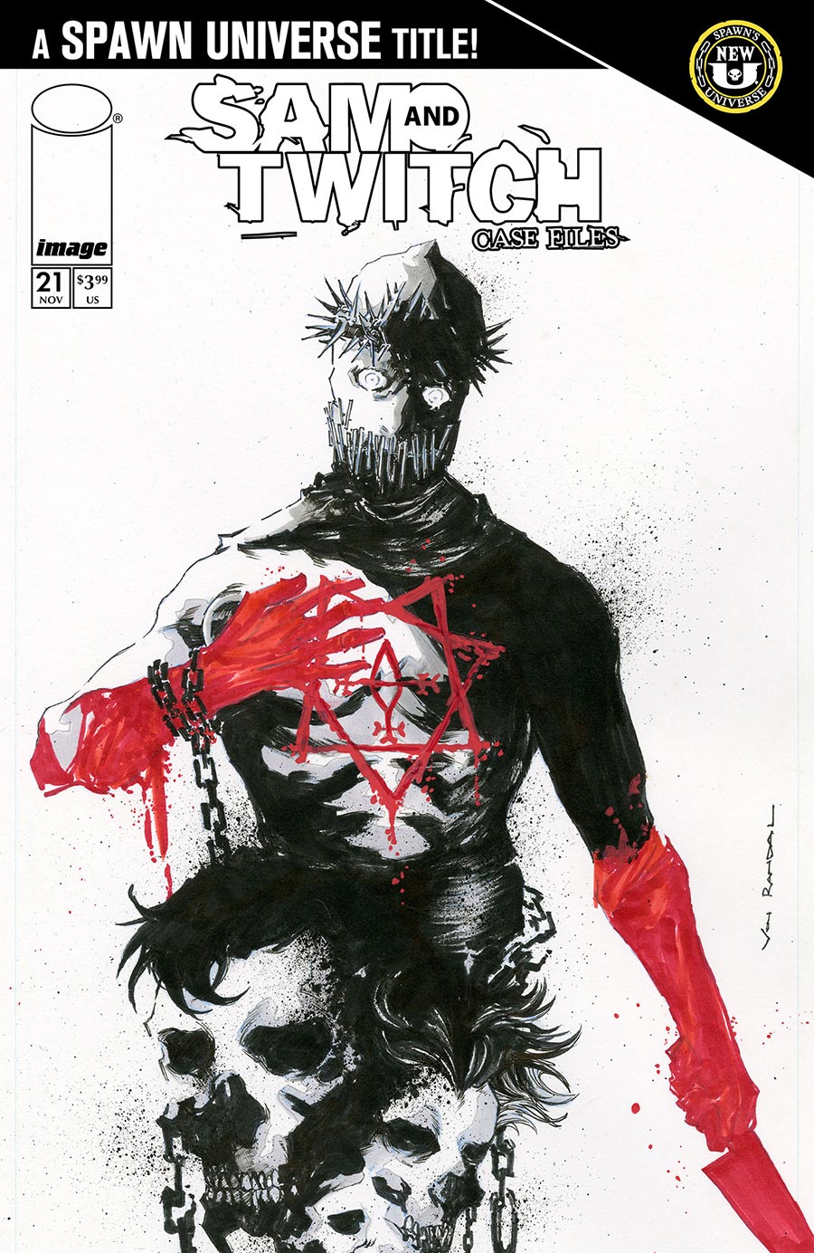 Sam And Twitch Case Files #21 Cover A Regular Von Randal Cover (Spawn Universe)