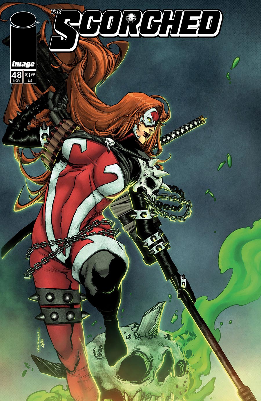 Scorched #48 Cover A Regular Von Randal Cover (Spawn Universe)