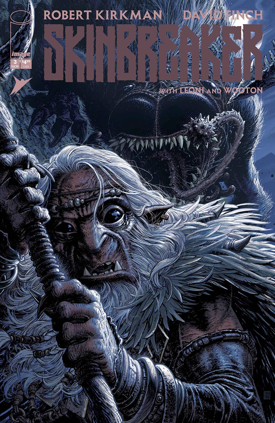 Skinbreaker #3 Cover C Incentive Tony Moore Variant Cover