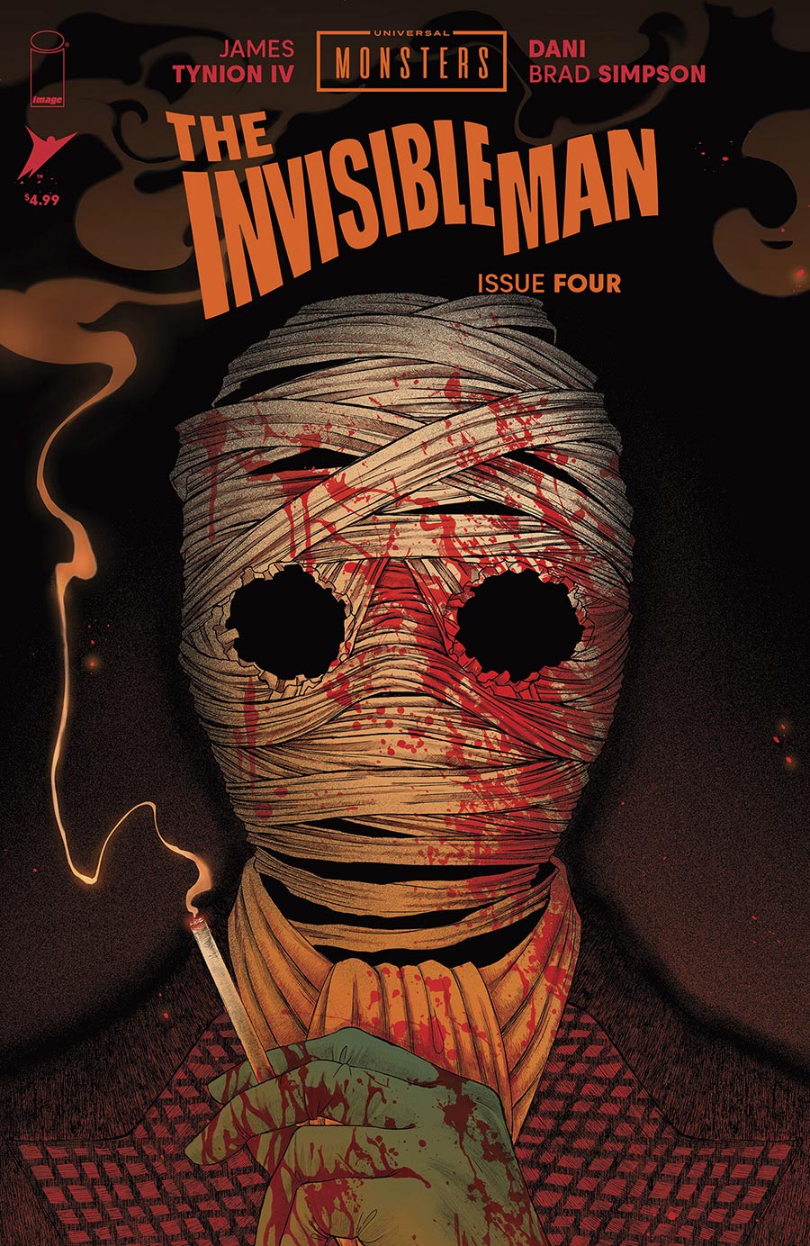 Universal Monsters The Invisible Man #4 Cover E Incentive Anwita Citriya Variant Cover