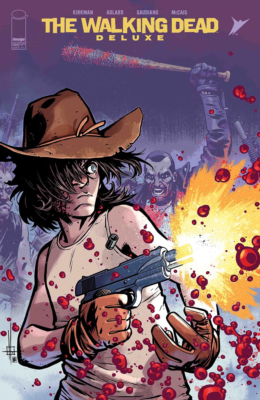 Walking Dead Deluxe #124 Cover C Variant Zach Howard & Nelson Daniel Connecting Cover