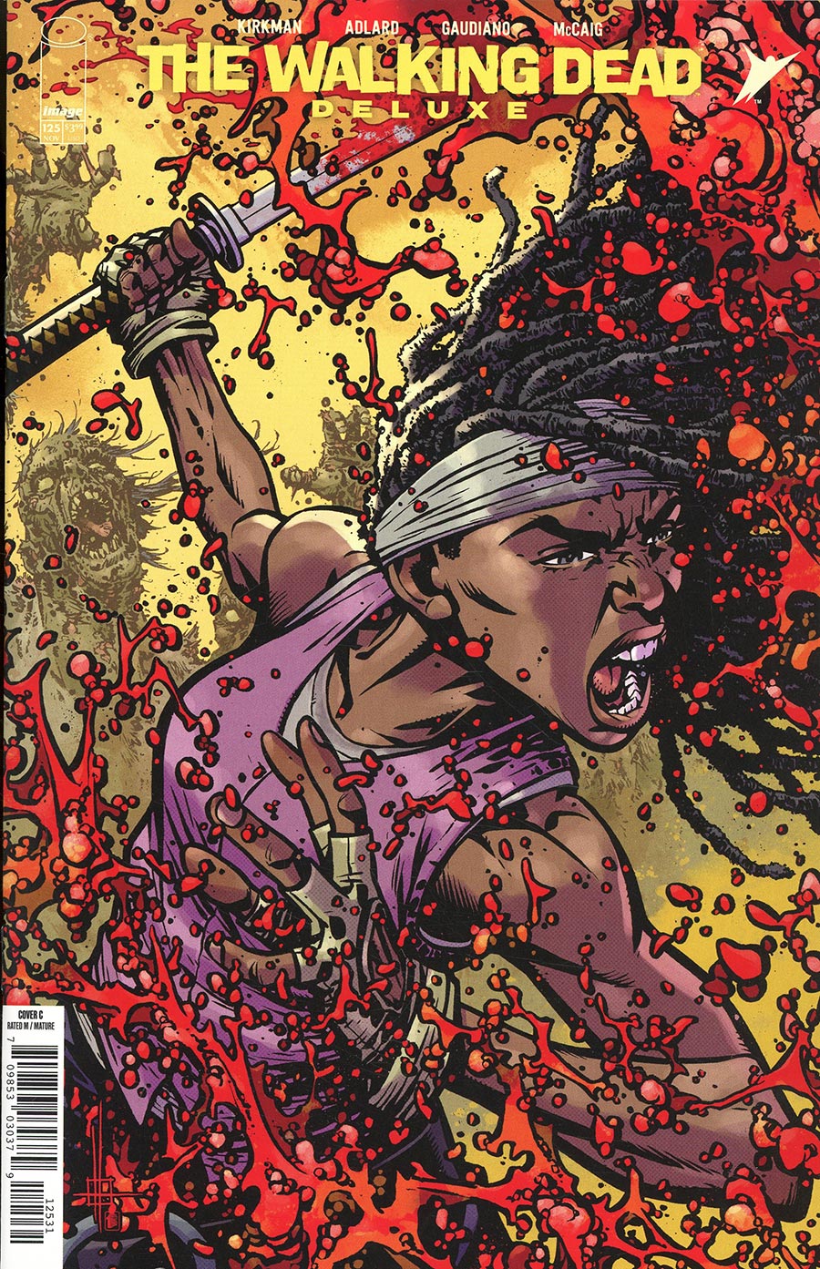 Walking Dead Deluxe #125 Cover C Variant Zach Howard & Nelson Daniel Connecting Cover