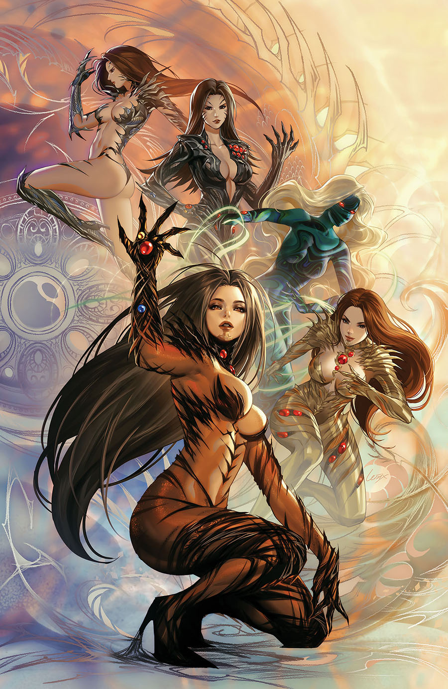 Witchblade Vol 3 #16 Cover D Incentive Lesley Leirix Li Virgin Cover