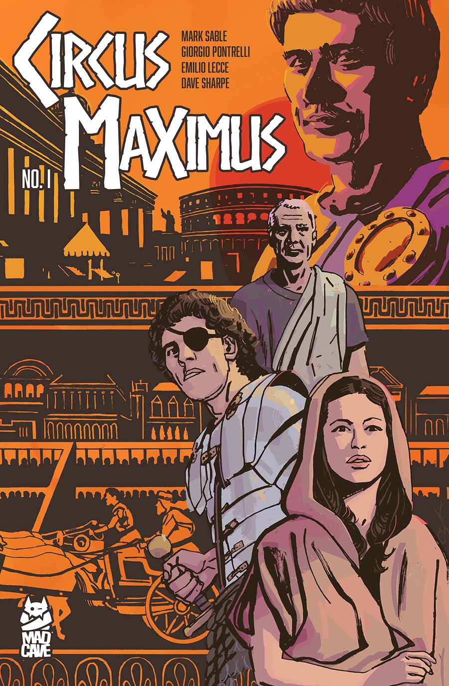 Circus Maximus #1 Cover A Regular Paul Azaceta Cover