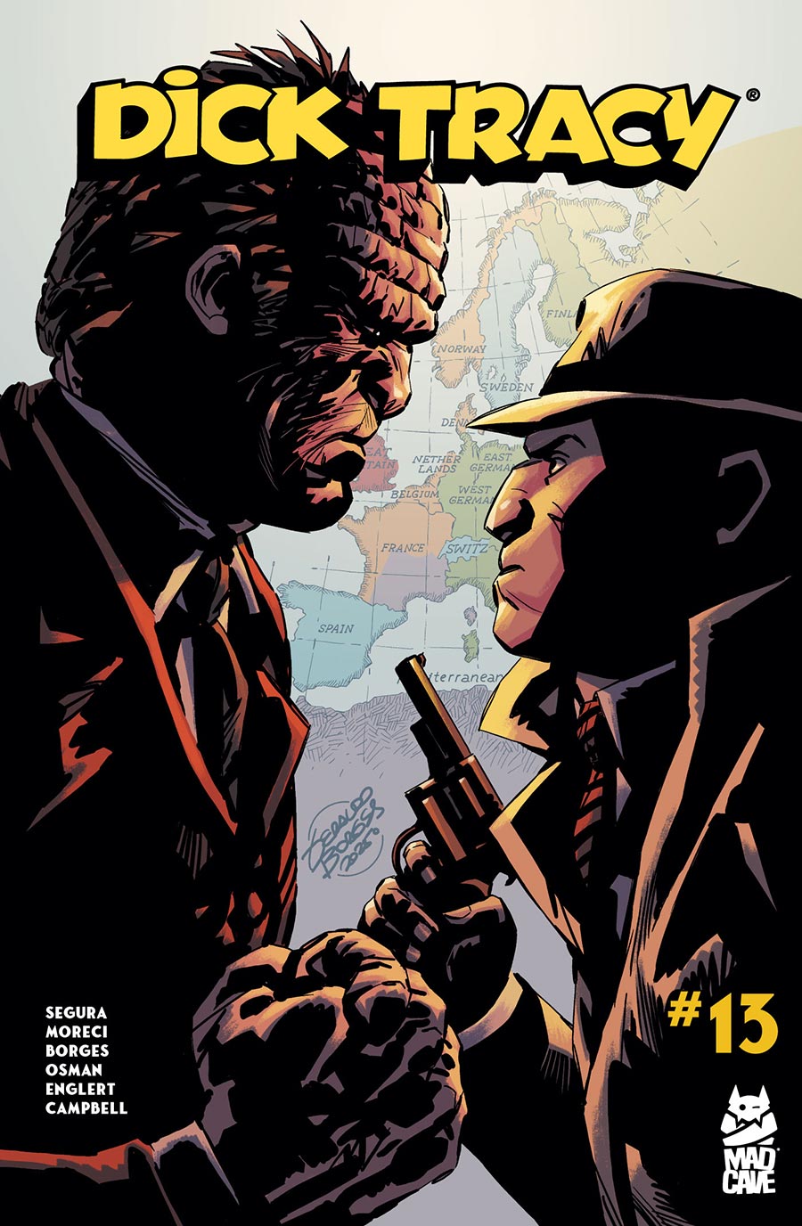 Dick Tracy (Mad Cave Studios) #13 Cover A Regular Geraldo Borges & Mark Englert Cover