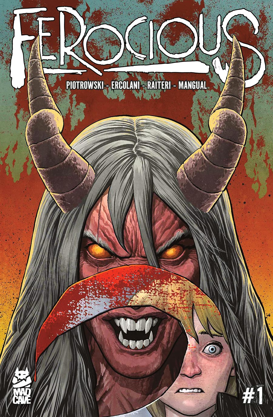 Ferocious #1 Cover A Regular Andy Clake & Jose Villarubia Cover