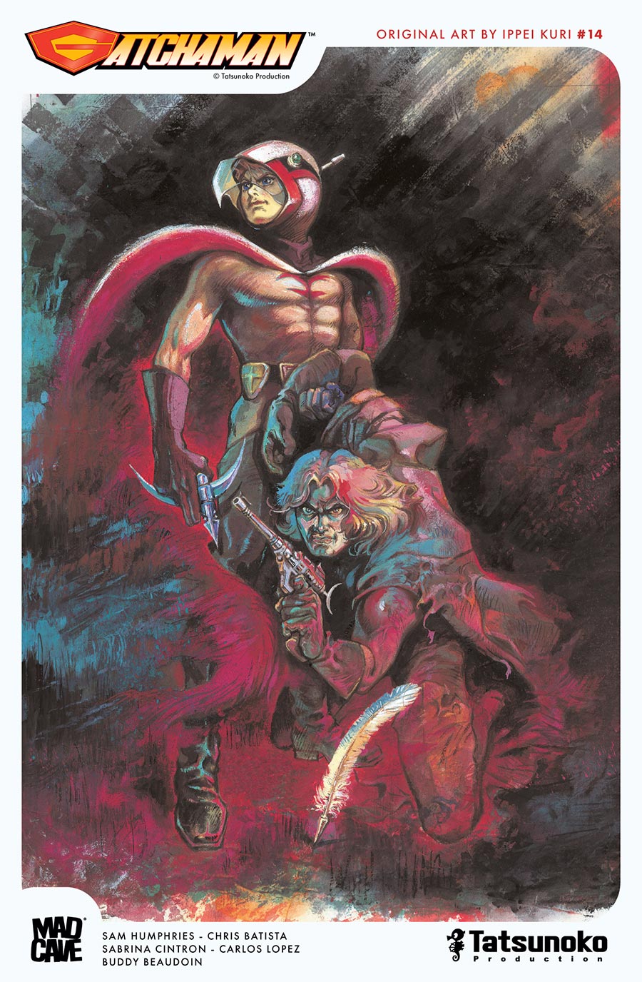Gatchaman #14 Cover B Variant Ippei Kuri Classic Tatsunoko Art Cover