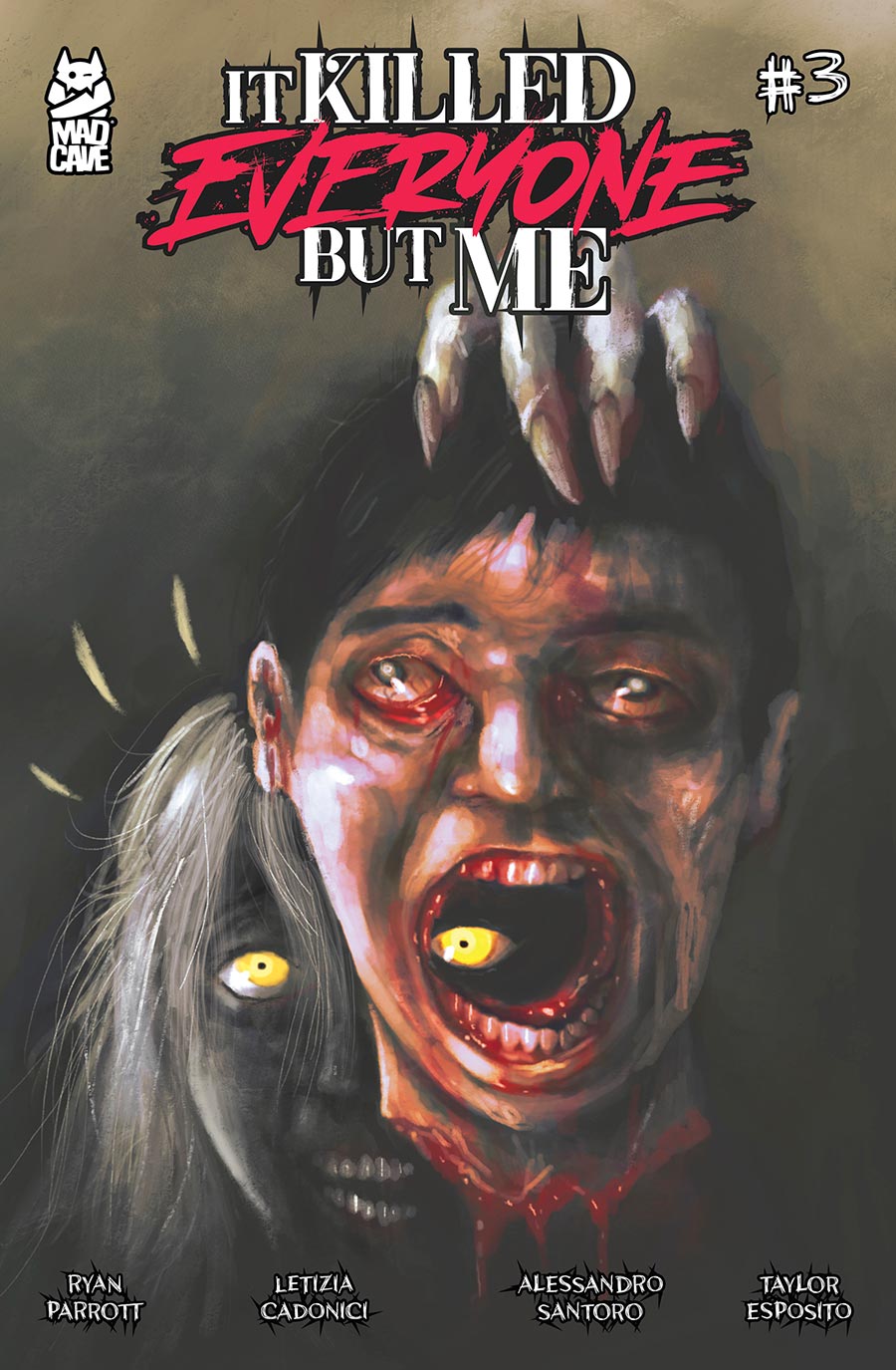 It Killed Everyone But Me #3 Cover B Variant Trevor Henderson Cover