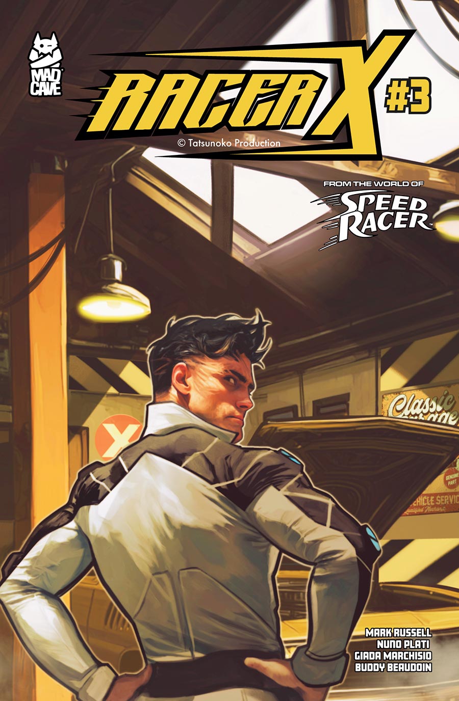Racer X Vol 4 #3 Cover A Regular Francesco Tomaselli Cover