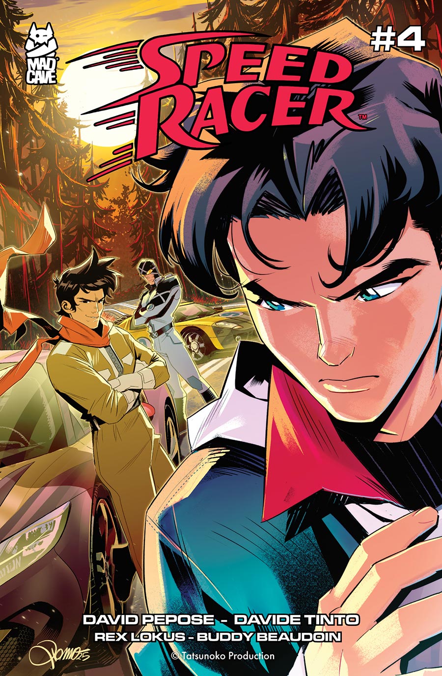 Speed Racer Vol 4 #4 Cover A Regular Alessio Zonno Cover