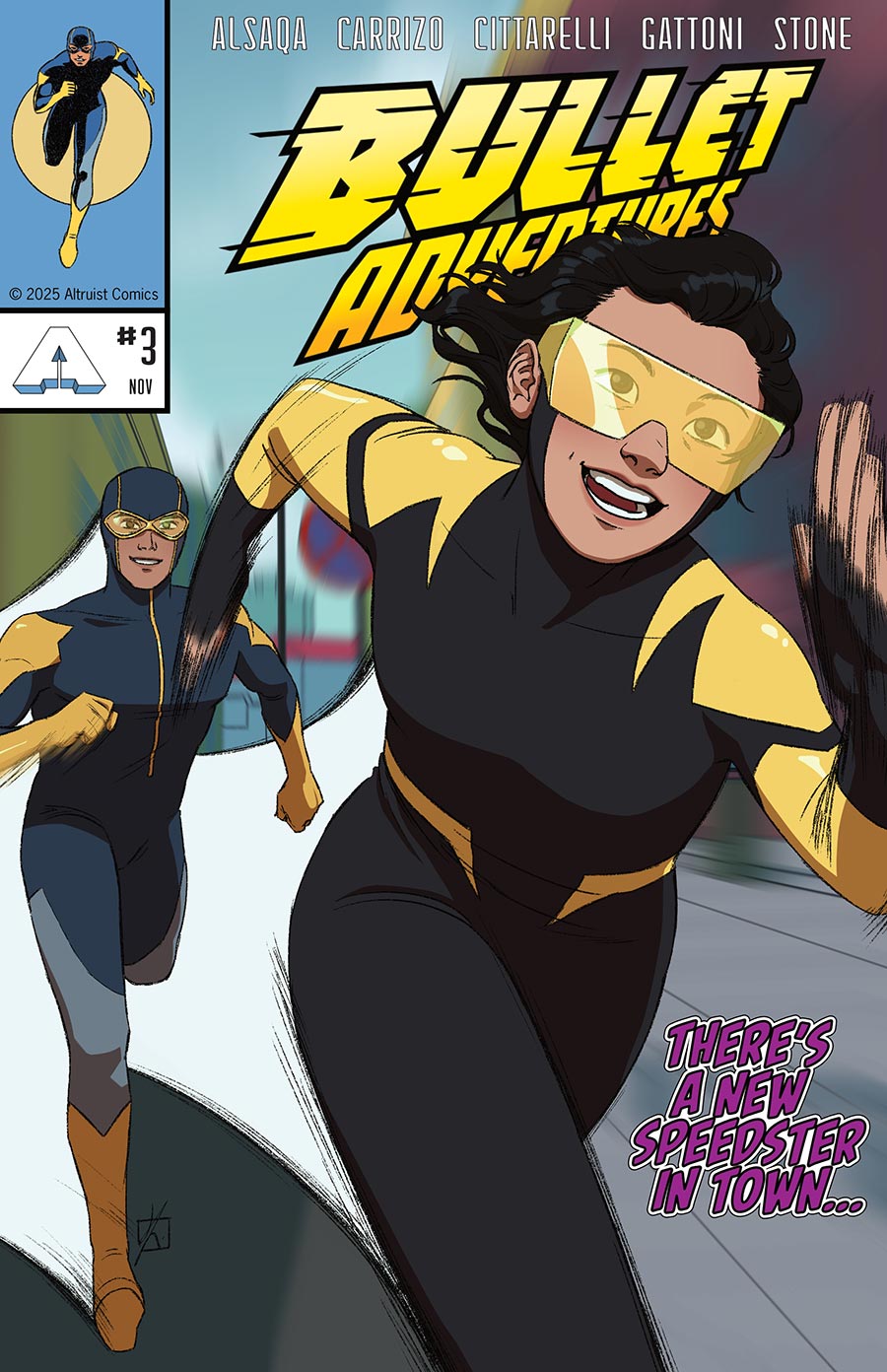 Bullet Adventures #3 Cover B Variant Lara Kane Cover