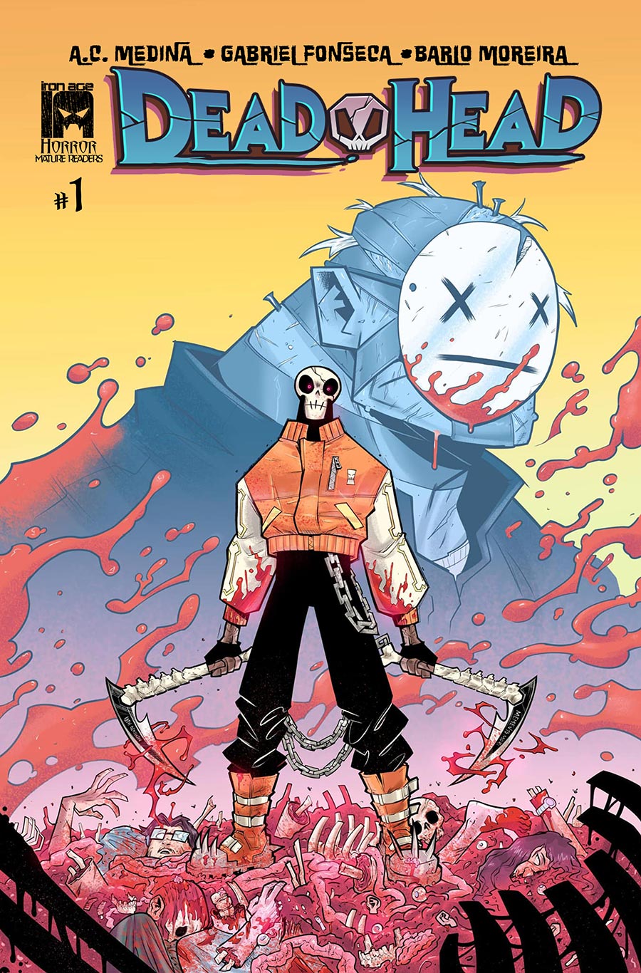Dead Head #1 Cover A Regular Gabriel Fonseca & Barlo Moreira Cover