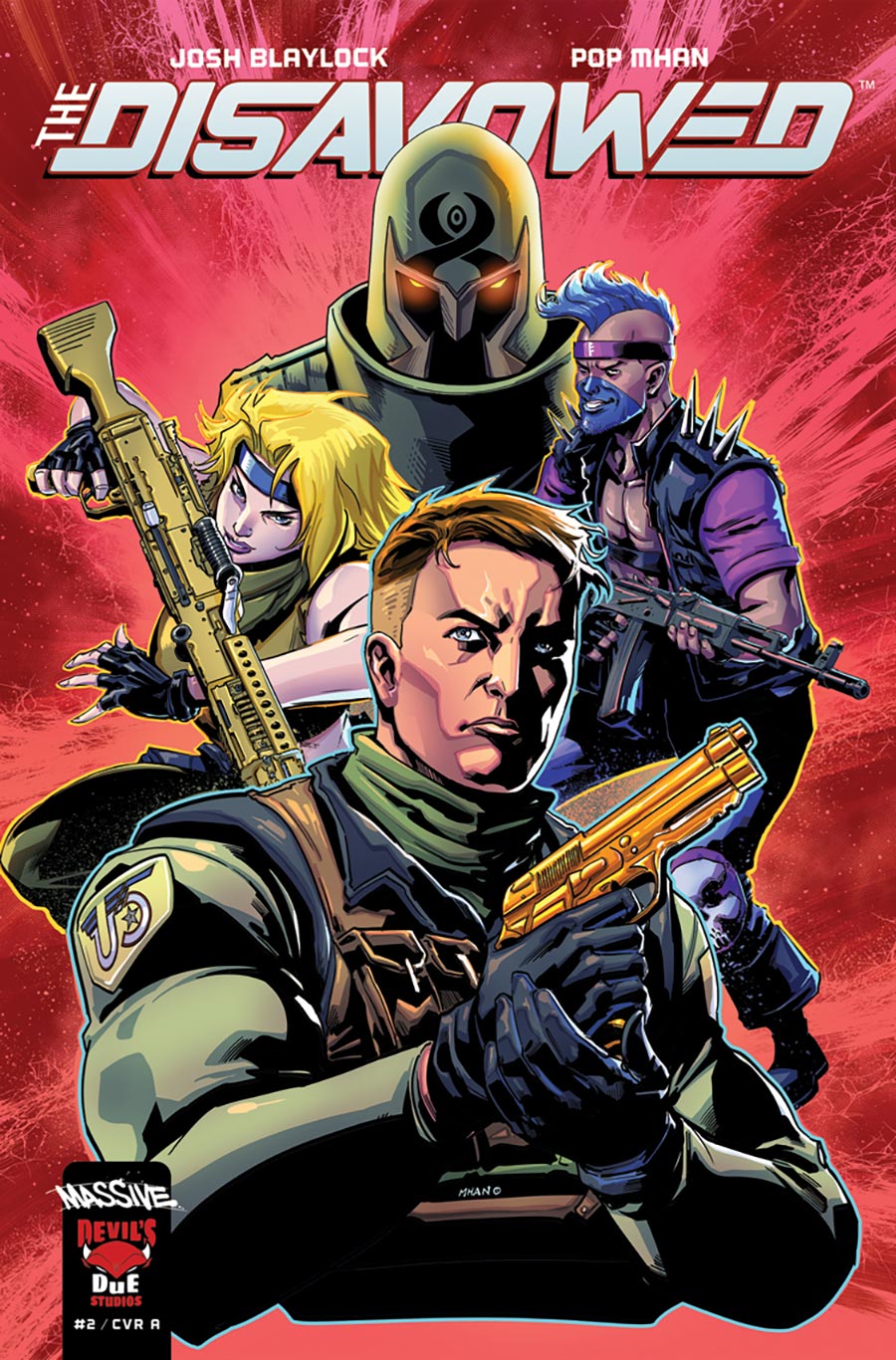 Disavowed #2 Cover A Regular Pop Mhan Cover