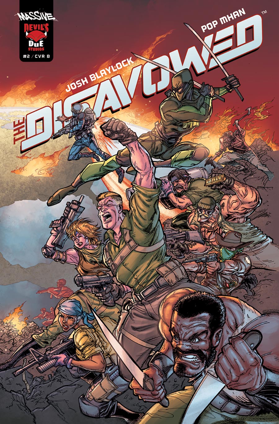 Disavowed #2 Cover B Variant Steve Kurth Connecting Cover
