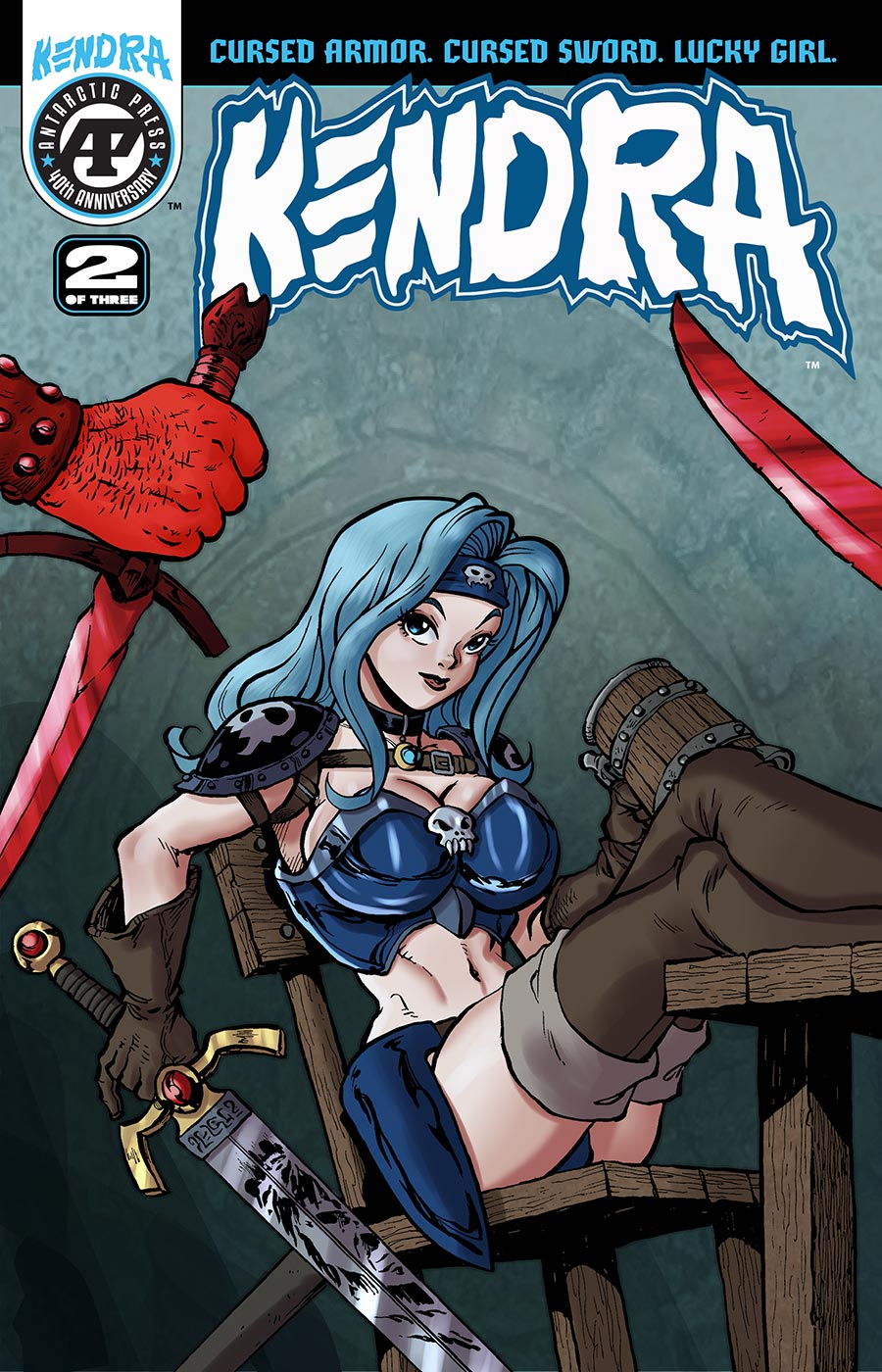 Kendra #2 Cover B Lunar Exclusive Ben Dunn & David Hutchinson Variant Cover