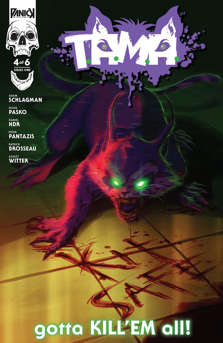 T.A.M.A. #4 Cover A Regular Ashley Witter Cover
