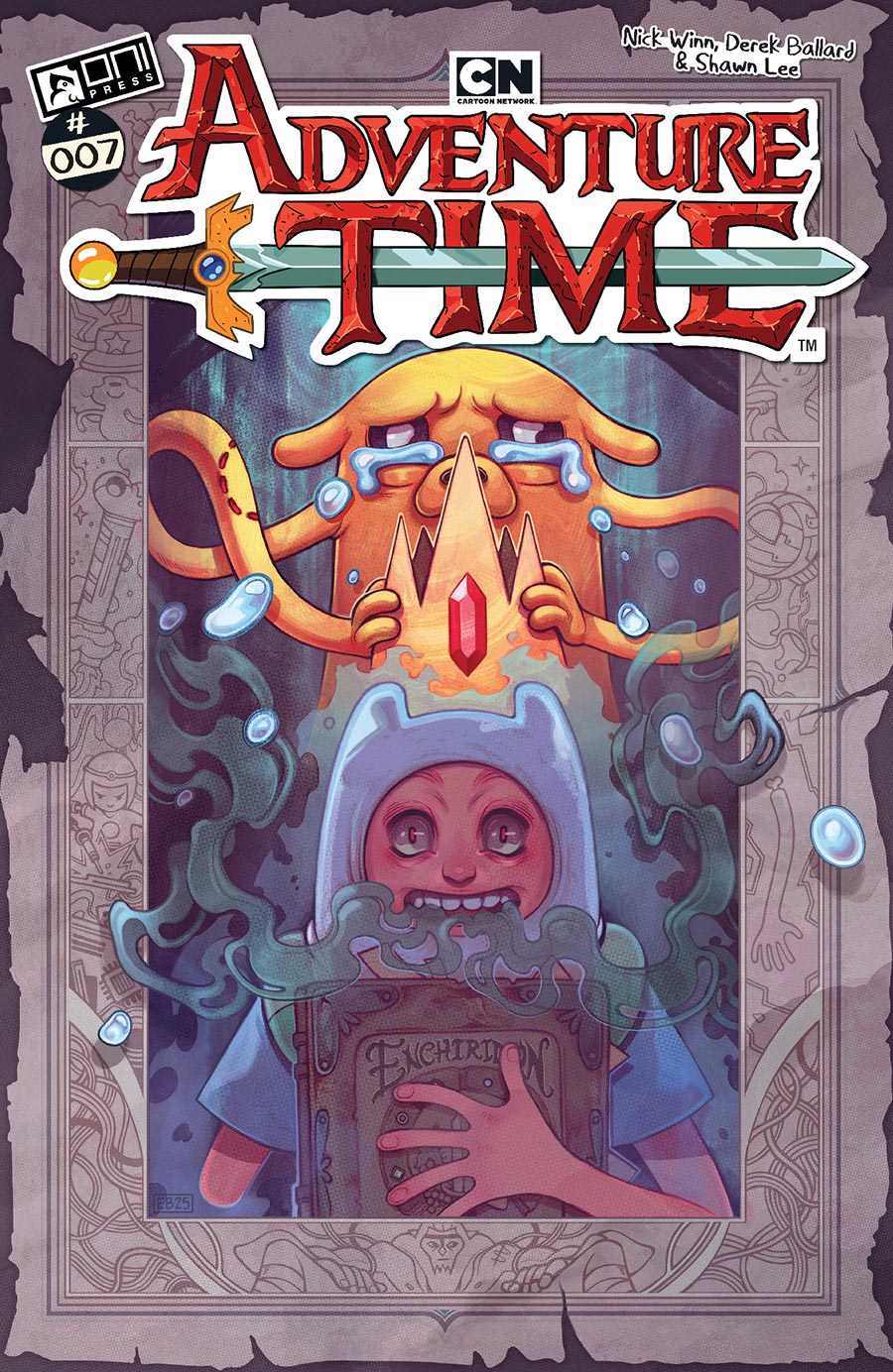 Adventure Time Vol 2 #7 Cover D Incentive Elizabeth Beals Triptych Variant Cover