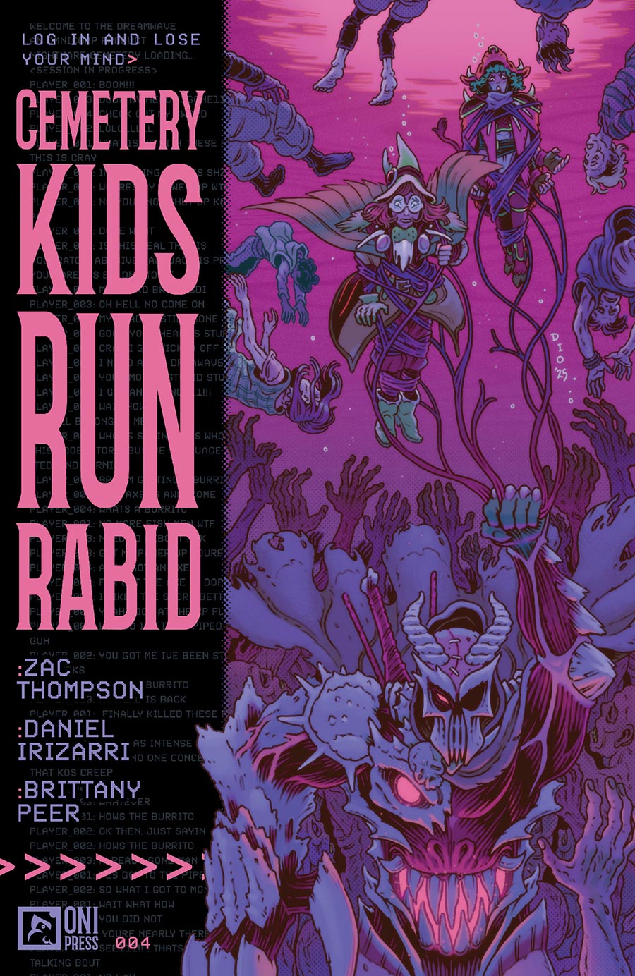Cemetery Kids Run Rabid #4 Cover A Regular Daniel Irizarri Cover