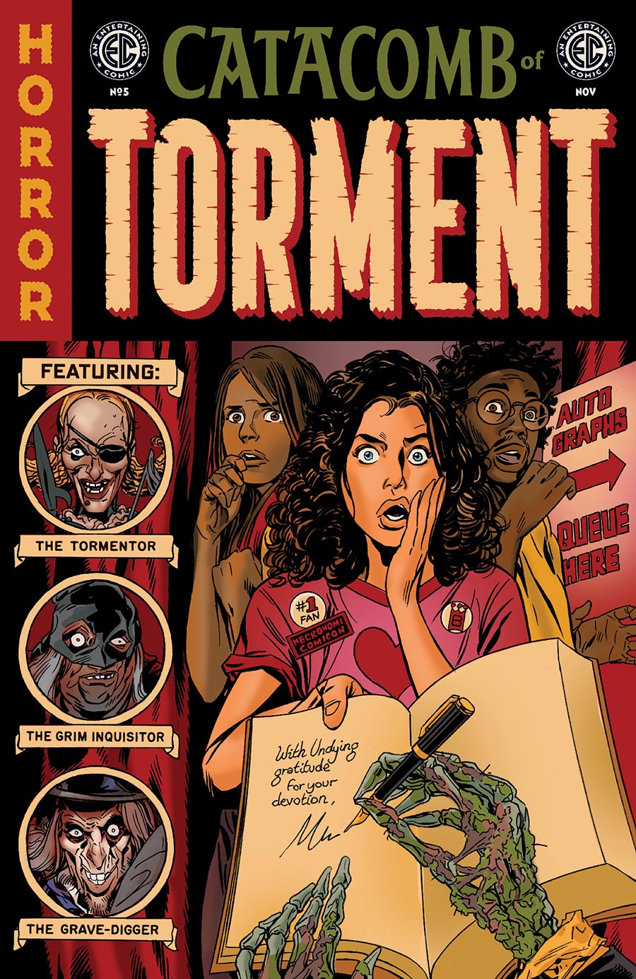 Catacomb Of Torment #5 Cover A Regular Mark Buckingham Cover (EC Comics)