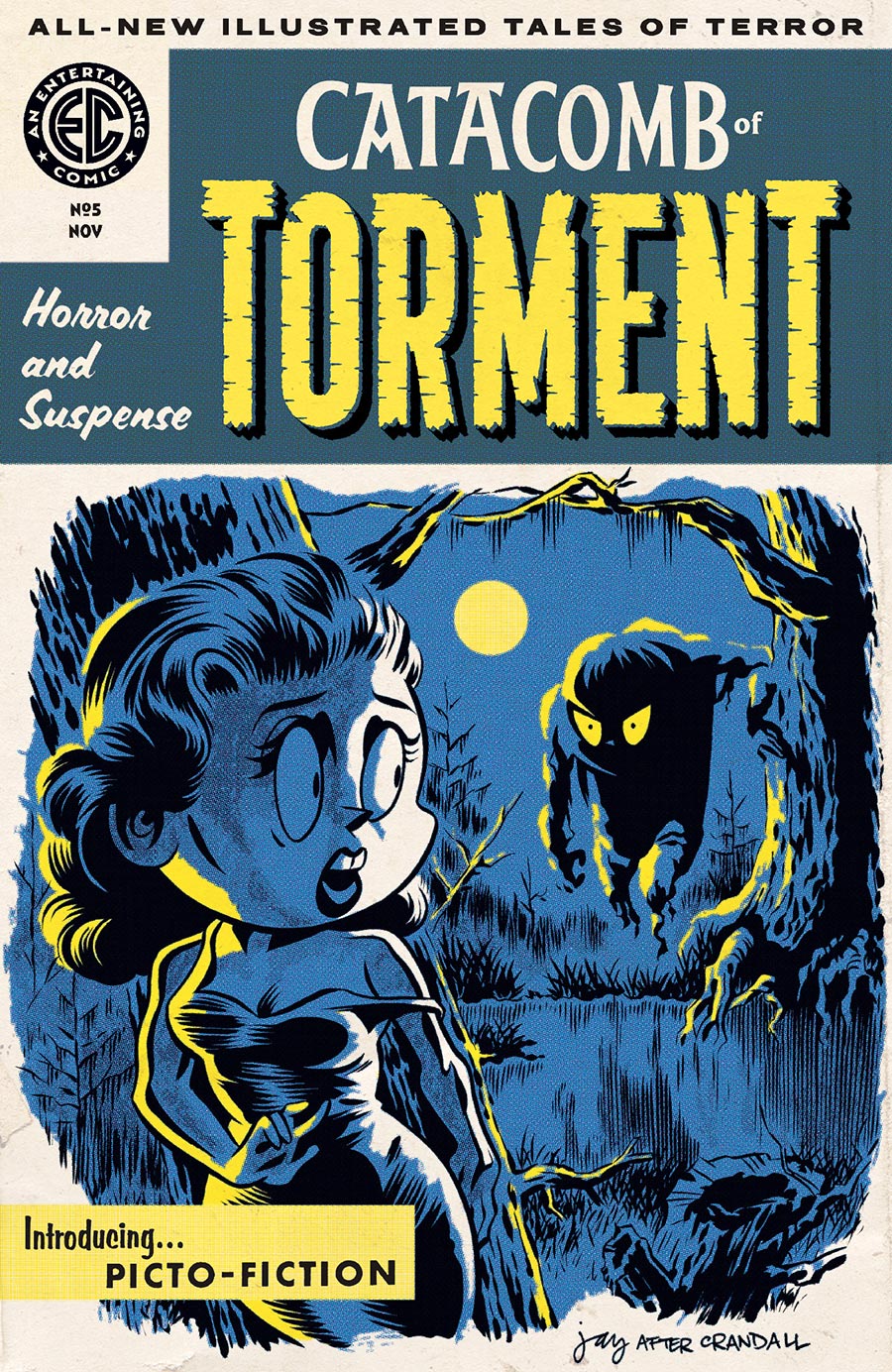 Catacomb Of Torment #5 Cover C Incentive Jay Stephens EC Homage Variant Cover (EC Comics)