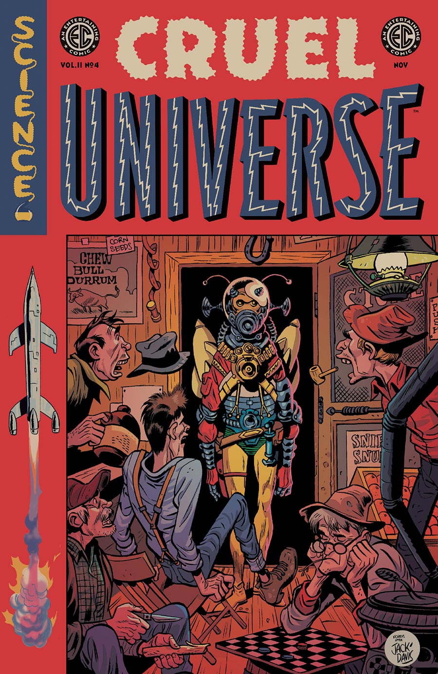Cruel Universe Vol 2 #4 Cover C Incentive Albert Monteys EC Homage Variant Cover (EC Comics)