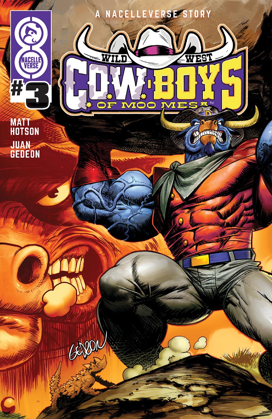 Wild West C.O.W.-Boys Of Moo Mesa Vol 3 #3 Cover A Regular Juan Gedeon Cover